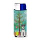 thumbnail image 1 of Hugger para latas delgadas Caroline's Treasures BB4179MUK Merry Christmas Tree Schnauzer y Pepper multicolor, 1 of 1