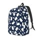 thumbnail image 1 of Balery Swan Mochila Clásica Impresa Básica para Viaje, Mochila Escolar Resistente al Agua, Mochila de Lona con Correas Ajustables-Medium, 1 of 5