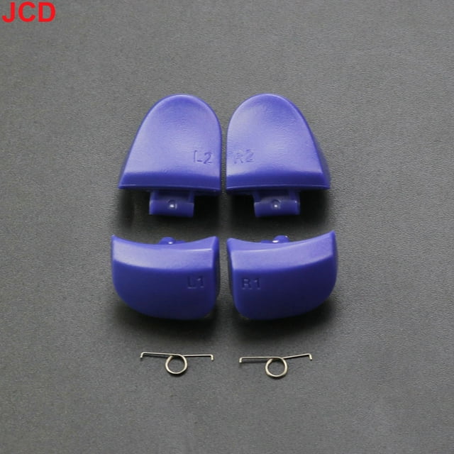 1set For PS5 V3.0 BDM-030 Controller L1 R1 L2 R2 Trigger Shoulder Buttons & Springs Set Replace Accessories Treasure Blue