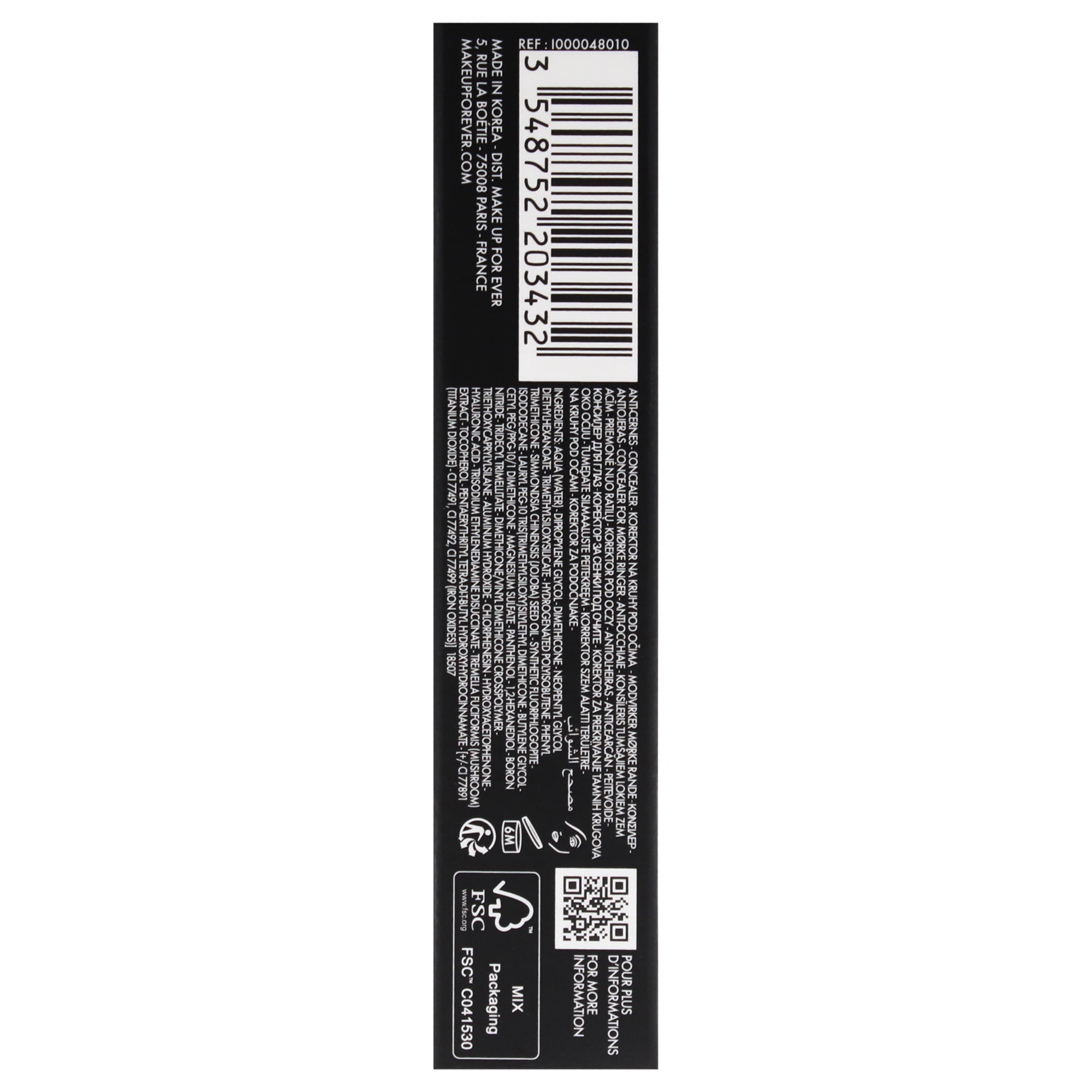 HD Skin Concealer - 1.0Y Pearl by Make Up For Ever for Women - 0.15 oz Concealer