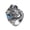 Blue, variant on Men's Stainless Steel Vintage Domineering Cool Punk Roaring Crocodile Head with Devil Bloody Eye Gemstone Biker Ring Skull Alligator Blue Size 12