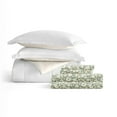 thumbnail image 7 of Noble Linens 7 Piece Bedding Bundle, Reversible Comforter and Patterned Sheet Set, California King, 7 of 7