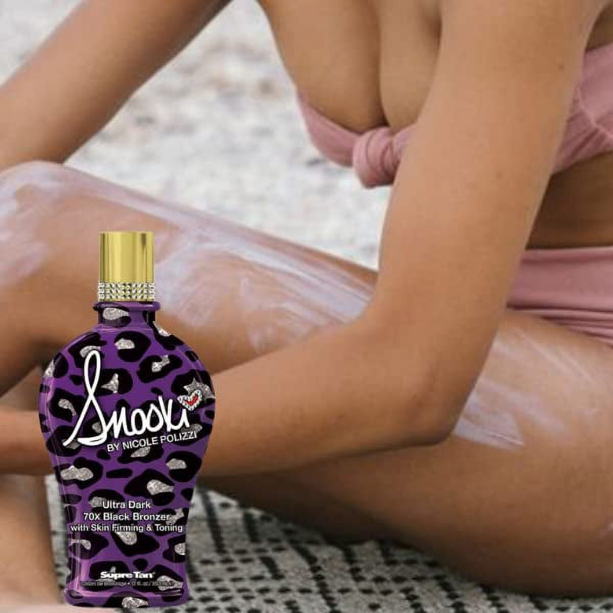 Supre - Snooki Ultra Dark 70X Black Bronzer w/ Skin Firm & Toning - 12 fl oz