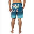 thumbnail image 2 of Hang Ten Men's Quick-Dry Stretch Pockets  Swim Shorts (Green, XX-Large), 2 of 4