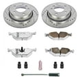 thumbnail image 3 of PowerStop Rear Z26 Street Warrior Carbon-Fiber Ceramic Brake Pad and Drilled and Slotted Rotor Kit Fits: BMW Select Models K615-26, 3 of 9
