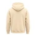 thumbnail image 3 of Havenx Hoodies for Men Long Sleeve Hooded Pullover Sweatshirts with Pockets Drawstring Sweatshirt Casual Ultra Soft Loose Fit Fall Winter Clothing,Beige S, 3 of 4