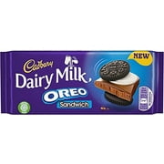 Cadbury Dairy Milk Oreo Sandwich - 96g - Pack of 3 - (96g x 3) - Free Shipping - British Version NOT American Import Variety - Imported from United Kingdom by Sentogo