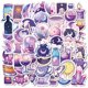 thumbnail image 1 of Pegatinas Magicals Dreamys Moons de vinilo impermeable, 50 unidades, 1 of 5