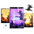 thumbnail image 4 of Luminous Halloween Ornaments Hanging Led Light For Home Office Desktop Decor, 4 of 5