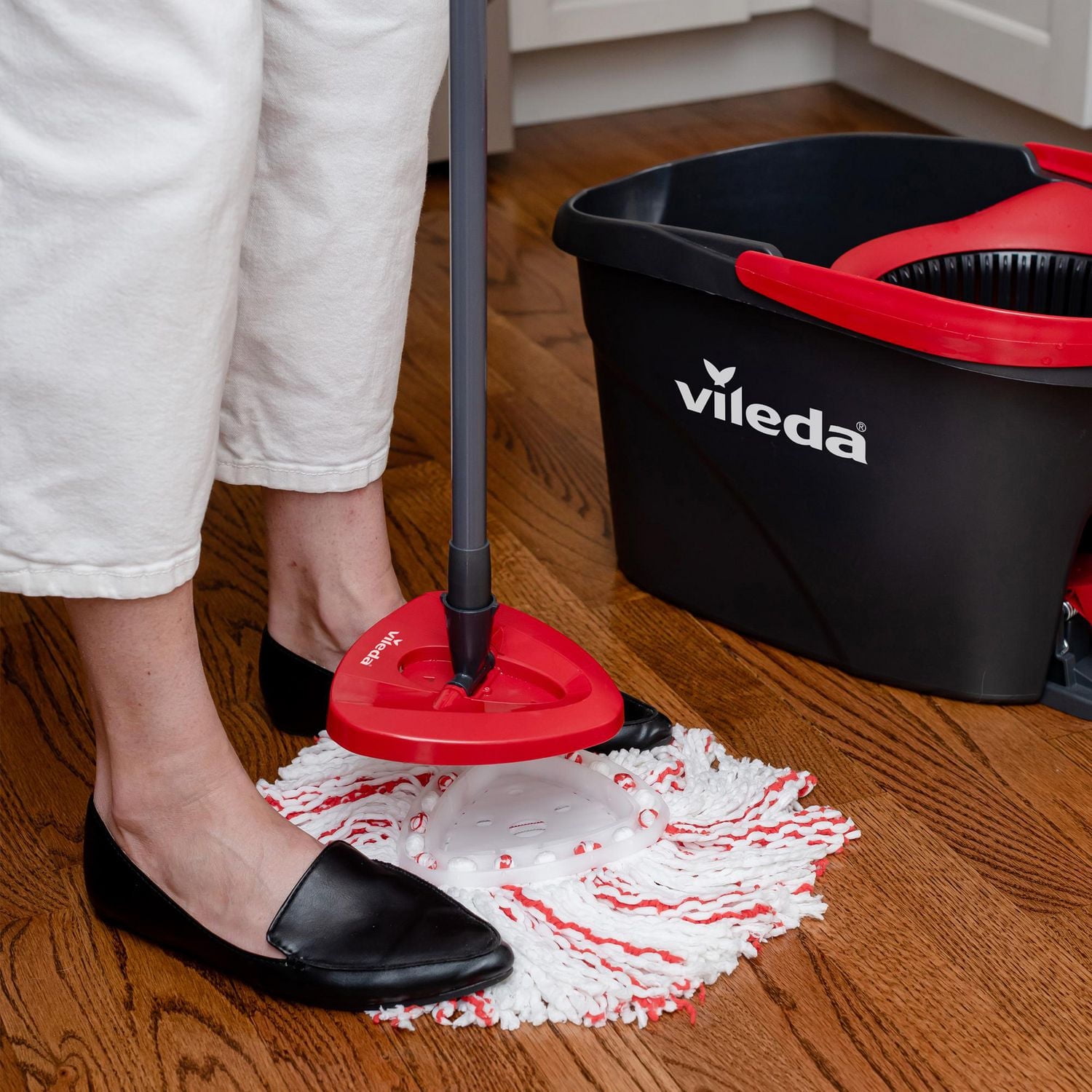 EasyWring Deep Clean Mop Head Replacement, Machine-Washable Refill (6 Pack)