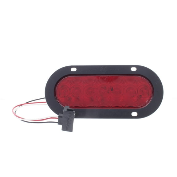 Anderson Trailer V822KR7 LED Oval Stop Turn/Brake Tail Light 7-7/8 w/Flange