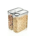 thumbnail image 7 of Sorbus (2L/8.4 Cups) Airtight Food Storage Dispensers for Beans, Pasta, Cereals, and More- Set of 2, 7 of 7