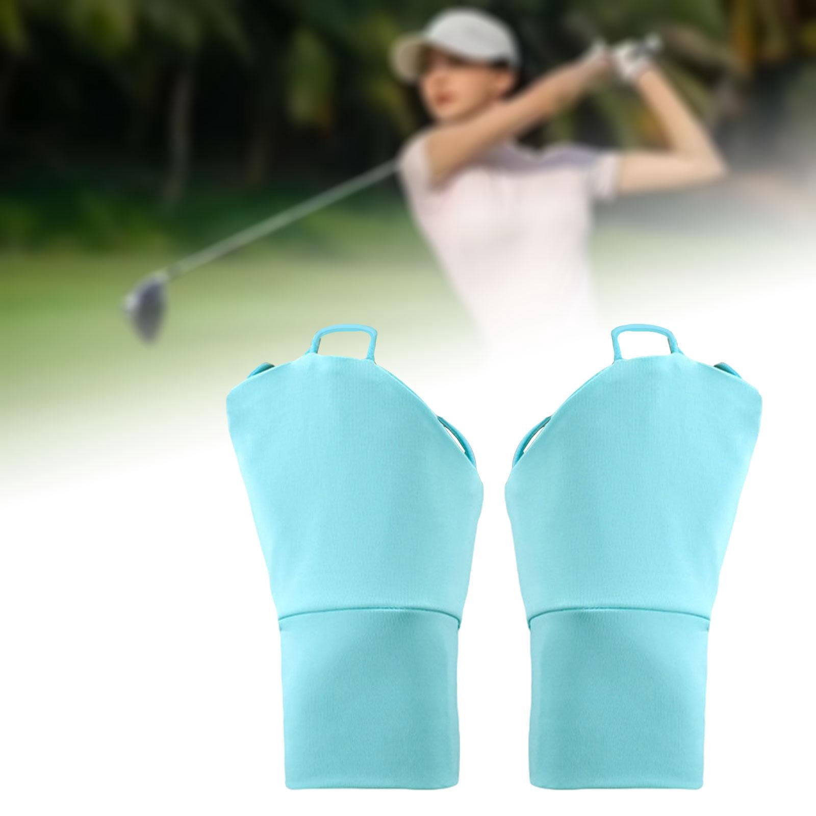 Driving Gloves Hand Protection Palmless Gloves Cooling Stretchable Fabric for Summer Golf Running Camping
