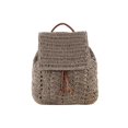 thumbnail image 1 of Mochila Hombro Paja Bolso Playa Tejido A Mano para Mujer (gris), 1 of 7