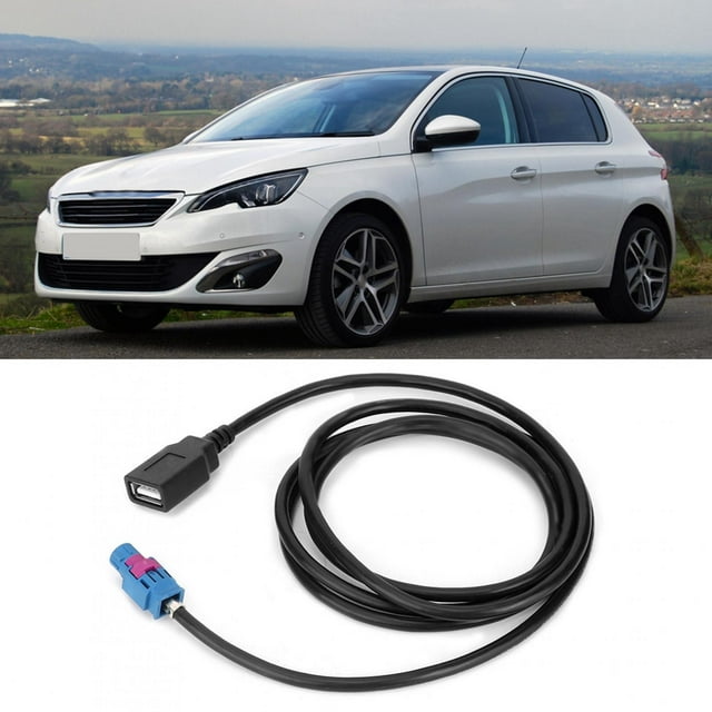 Câble USB Hôte de Voiture, Écran de Contrôle Hôte Câble USB Adapté pour 308 308S 408 Citroen RCC