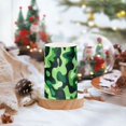 thumbnail image 2 of Yayeee Flameless Candles with Remote Flickering Battery Operated Multi Color Changing, Green Camouflage Pattern, 2 of 7