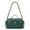 Green, variant on MKF Collection Fortuna Women’s Vegan Leather Vanity Crossbody Purse by Mia K- Burgundy