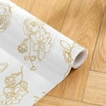thumbnail image 2 of Shelf Liner, Non-Slip Cabinet & Drawer Liner for Kitchen Non-Adhesive Waterproof Shelf Paper with Flower Pattern, Durable Cabinet Mat, Easy to Cut, 2 of 6