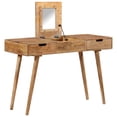 thumbnail image 1 of vidaXL Dressing Table 112x45x76 cm Solid Mango Wood, 1 of 5