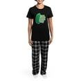 thumbnail image 4 of CafePress - Dill With It Pajamas - Women's Short Sleeve Print T-Shirt and Pants Dark Cotton Pajama Set, 4 of 7