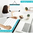 thumbnail image 3 of VINAUO Desk Calendar 2025-2026,  17" x 12" Big Wall Calendar 2025-2026 Covers Jan 2025 to Jun 2026 ,Desktop Monthly Calendar for Home School & Office, 3 of 10