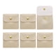 thumbnail image 1 of Uxcell 6 Pcs Mini Bolsa de Joyería, 8 Pulgadas Bolsas de Joyería Pequeñas de Cuero PU Suave Bolsa de Almacenamiento de Regalo para Joyería de Viaje para Mujeres Anillos Collar Pulsera, Dorado, 1 of 7