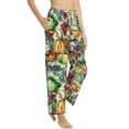 thumbnail image 3 of Kdxio Women's Comfy Stretch Vegan1Print Drawstring Pajama Pants-Medium, 3 of 9