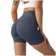 thumbnail image 1 of FAIWAD Women Seamless Butt Lifting Yoga Short High Waisted Soft Biker Shorts Stretch Scrunch Workout Shorts, 1 of 3