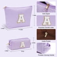 thumbnail image 3 of YOOLIFE Makeup Bag - Cute Cosmetics Organizer for Women, Personalized Gifts for Best Friend, Daughter, Valentine's Day, Wedding, 3 of 7