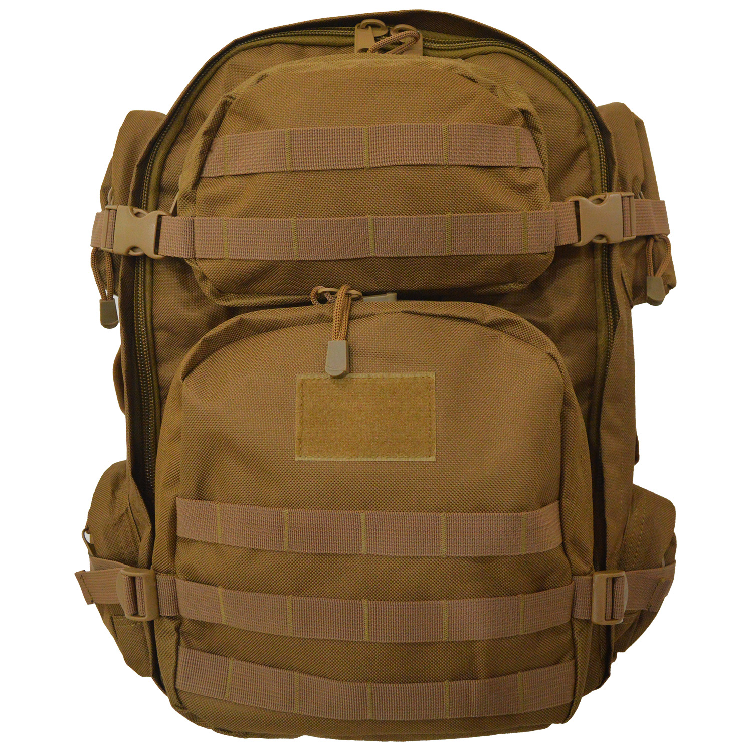 Explorer Tactical Backpack Military Pack with Molle Attachments, Coyote Tan