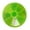 Green, variant on Rotating Round Daily Pill Organizer with Independent Lids for Travel and Home Medication Storage