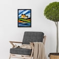 thumbnail image 2 of Eilean Donan Castle Sea Loch Scotland Landscape Artwork Framed Wall Art Print A4, 2 of 4