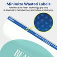 thumbnail image 5 of Avery Matte Clear Oval Labels, 4" x 6", 100 Labels Total, 5 of 10