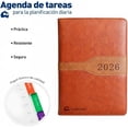 thumbnail image 3 of Agenda 2026 Bluelander, Planificador Diario, Semanal y Mensual, Café, 3 of 4
