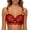Red, variant on RMGVDSD Womens Wireless Bras Women's Push Up Bra Lace Comfort Padded Bra Add 1 Cup Brassiere Plunge Underwire Bra Lift Up Bras Tube Top Bralette