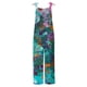 thumbnail image 4 of ICHUANYI Clearance Women Ladies Printed Summer Sleeveless Backless Loose Long Playsuits Rompers Jumpsuit(Mint Green, M) Ichaunyi WER2023080815214, 4 of 5