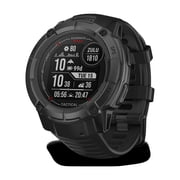 Garmin Instinct 2X Solar - Tactical Edition Black Smart Watch Bundle with Accessories