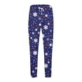 thumbnail image 4 of Pantalones largos para hombre, pantalones deportivos ajustados para correr, pantalones deportivos con cordón, pantalones con estampado navideño, pantalones para hombre, 4 of 5