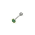 thumbnail image 1 of Green Star Tongue Barbell, 1 of 11