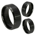 thumbnail image 5 of UDIYO Fashion 8MM Titanium Steel Band Ring Men Wedding Engagement Jewelry Black, 5 of 5