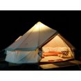 thumbnail image 4 of INTBUYING 16FT/5M Large Camping Tent Camping Hiking Outdoor Waterproof Oxford Canvas Yurt Bell Tent for 8-10 Person, 4 of 13