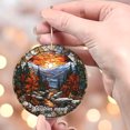 thumbnail image 3 of Moutain Landscape Ornament, Christmas 2025 Gift, Hanging Decor & Christmas Tree Decoration, Name & Date, Christmas Ornament 2025, Housewarming Gifts Keepsake, 3 of 5