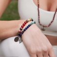 thumbnail image 2 of Chakra Bracelets for Women - Healing Crystals Women Natural Gemstones Yoga Reiki Bangle- A Set of Double Bracelets, 2 of 5