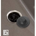 thumbnail image 2 of Kitchen Sink Stopper - Set of 2 - Black Plastic Sink Plug Drain Stopper - Replacement Garbage Disposal Stopper - Kitchen Drain - Black, 2 Pack, 2 of 3