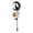 1PCS Type-A A4, variant on Halloween Witch Solar Garden Stake Light & Pumpkin Moon Garden Stake Light, Rustproof Metal Moon Stake Light, Spooky Halloween Accent Light For Lawn Porch Garden