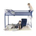 thumbnail image 2 of Lit mezzanine une place Miles Junior en métal, 2 of 9