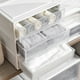 thumbnail image 4 of Bewildely Caja de almacenamiento con cajones: solución conveniente y práctica para engrosamiento de almacenamiento organizado Almacenamiento y organización del hogar transparente Tamaño ancho pequeño, 4 of 6