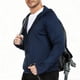 thumbnail image 5 of Ceisia Men's Athletic Hooded Zip-Up Jacket | Slim-Fit Sweatproof Training & Outdoor Sports Top Gift, 5 of 5
