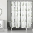 thumbnail image 2 of Creative Products Tree Pattern 71x74 Shower Curtain, 2 of 2