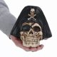 thumbnail image 5 of Black Hat with Pirate Skull for Halloween, Bar, Table Decoration, 5 of 5